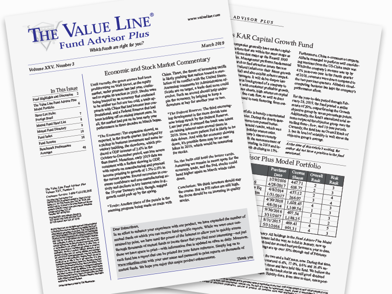 The Value Line® Fund Advisor Plus