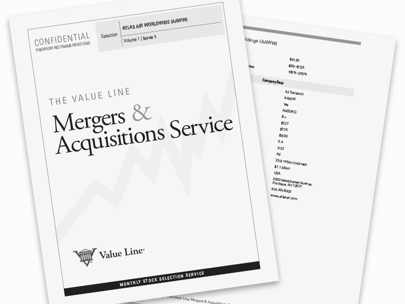The Value Line Mergers & Acquisitions Service